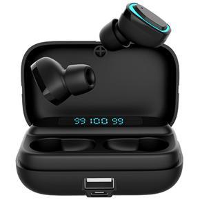 KS01 Wireless Binaural Bluetooth Earbuds In-ear Digital Display Touch Control Headphones