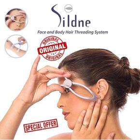 Sildne Eye brow Threading tool,Hair Threading Epilator Women Convenient Facial Hair Remover Tool