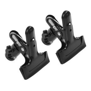 ARELENE 2X Multi-Function Metal Spring Clamp Clip with Ball Head for Camera Flash Photograph