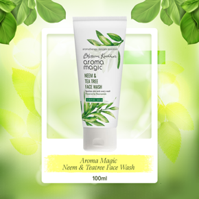 Aroma Magic Neem and Tea Tree Face Wash (100 ml)