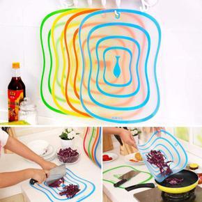 Non-slip Kitchen Cutting Frosted Chopping Board 20*14 CM Vegetable Fruit Meat Chopping Board Household Kitchen Tools