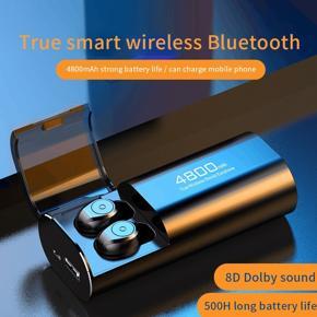 F9 TWS Bluetooth Earphone Smart Touch Contorl 500h 8D Stereo Noise Reduction Music HIFI Wierless Earbuds with LED Display