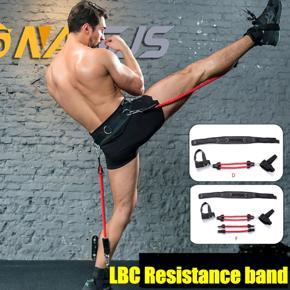 Fitness Band Resistance Bands Belt Set Bouncing Strength Equipment For Training - F Type