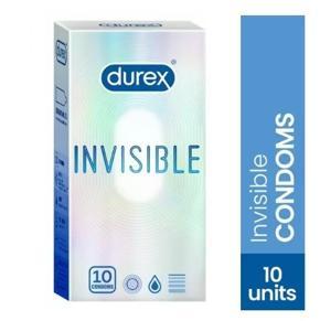 Durex Invisible Super Ultra Thin Condoms - 10pcs