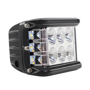 Side sho-oter LED Lights Triple sho-oter LED Pods Light 2Pcs 4" 90W Cube Side Sh-ot Pods Dual Side Cubes Work Light Driving Combo Fog Lights for Trucks Jeep ATV SUV Boat