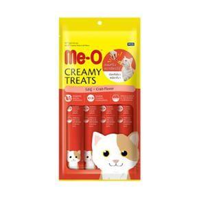 Me-o creamy cat food treats for cats