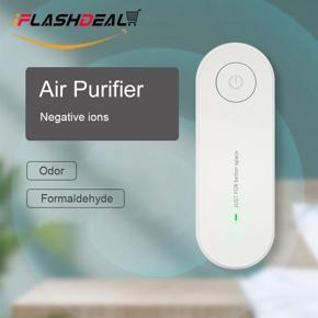 iFlashDeal Negative Ions Air Purifier Mini Home Air Cleaner Air Purifier