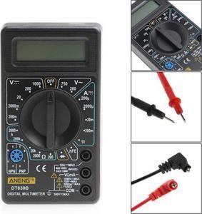 1x DT-830 LCD Digital Multimeter Electric Voltmeter Ammeter Tester AC/DC With buzzerwithout buzzer Tester Tool