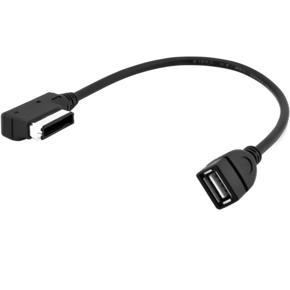 Car audio MP3 cable-2 x Music Cable AMI-Black