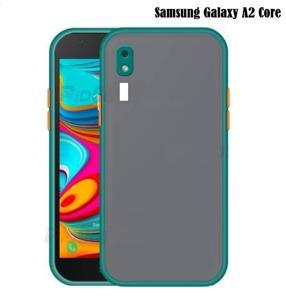 Samsung Galaxy A2 Core Luxury Translucent Smoky Matte Cover (Shockproof And Anti-Drop Protection) Frosted Case