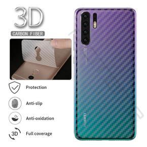 Huawei P30 Lite Back Carbon Fiber Sticker Protection 3D-Transparent