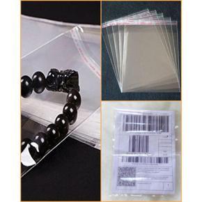 5â€x 7â€ Inch Crystal Cellophane 50 pcs for Packaging Material Print Label Invoice Poly bags