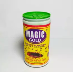 Magic Gold Insect Power- Insect-spider, cockroach-killing medicine- 80gm (3 Pieces)