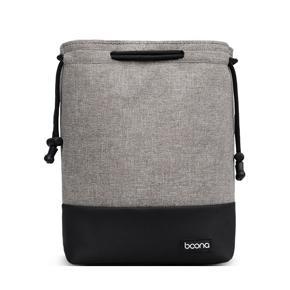 Baona Waterproof Micro SLR Camera Bag Protective Cover Drawstring Pouch Bag, Color: Medium Gray