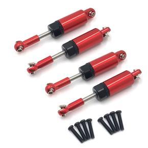 for Wltoys A959 A959-B A949 A969 A979 K929 Full Metal Shock Absorber Damper Upgrade Accessories 1/18 RC Car Parts,Red