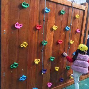20 Pcs Climbing Holds Kids Rock Grips Multicolor Textured Rocks Indoor And Outdoor Wall Stoe Stones