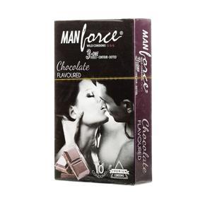 Manforce Wild Condoms Chocolate Flavoured - 10pcs