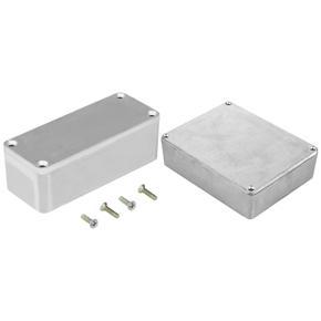 BRADOO- 4 Pcs Aluminum Metal Stomp Box Case Enclosure Guitar Effect Pedal 1590BB & 1590A