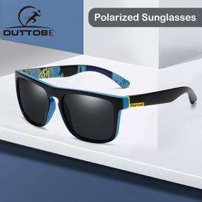 Outtobe Polarized Sunglasses  for Men Women Outdoor Sports Glasses UV400 Lightweight Clean Vision Sunglasses Cycling Riding Running Glasses