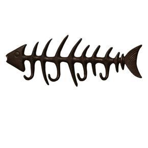 Industrial Style Fish Bone Hook Creative Bar Cafe Wall Decoration Row Hook Coat Hook