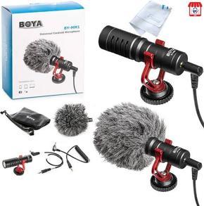 Best quality microphone, boya mm1 microphone, camera smartphone audio video recorded microphone