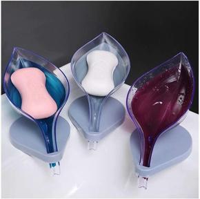 Leaf Plastic Soap Case Soap Holder - Multicolor