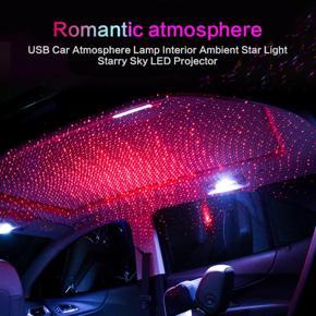 1 Pcs Car Ceiling Projector Star Decorative Light USB Night Light Romantic Atmosphere Light plug and play