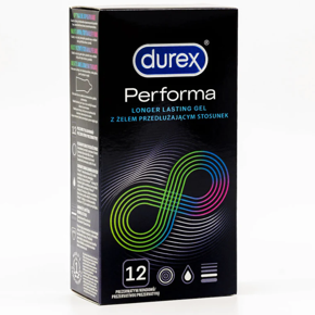 Durex Performa Lubricated Condoms - 12pcs per Pack (Malaysia)