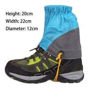 XHHDQES Leg Gaiters Waterproof Gaiters Hiking Gaiters for Hiking Walking Desert Mountain Climbing and Snowshoeing
