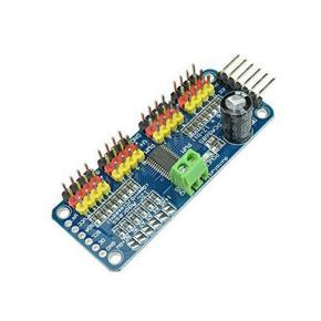 XHHDQES 2 Pcs 16 Channel 12-Bit PWM/Servo Driver-I2C Interface PCA9685 Module Raspberry Pi Shield Module Servo Shield