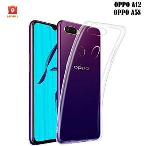 OPPO A12 Luxury Case Silicone Transparent TPU Back Cover Soft Phone Case