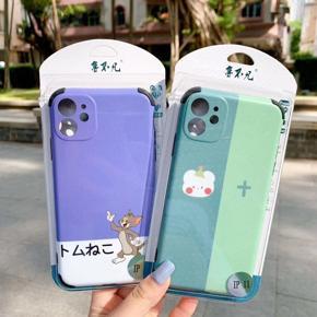 Suitable for backgammon X80 four-corner anti-fall IMD mobile phone shell S15 y76s Y55S Y10 cartoon skin feel shell Y77