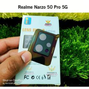 Realme Narzo 50 Pro 5G Camera Glass 3D Protection Lens Glass 9H 3D