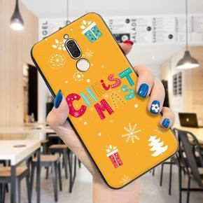 Hontinga for Huawei Nova 2i Case Merry Christmas Gifts for Girls Boys Phone Cover Shockproof Soft Silicone TPU Cases