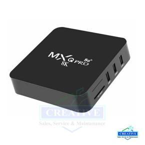 MXQ Pro 8K 5G Android Smart TV Box Model: 8GB/128GB, Free Dish Line TV Channel, Android TV Box , 4K TV Box