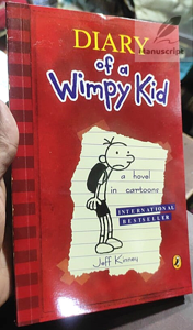 Diary of a Wimpy Kid by Jeff Kinney -Paperback