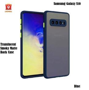 Samsung Galaxy S10 Translucent Smoky Matte Cover (Shockproof And Anti-Drop Protection) Frosted Case