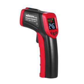 KKmoon -50～480℃ 12:1 Handheld Digital Non-contact IR Thermometer Temperature Tester Pyrometer Industrial Infrared Thermometer LCD Display with Backlight Centigrade Fahrenheit (NOT for Humans)