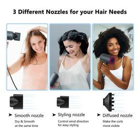 XHHDQES Hair Dryer Nozzle for Dyson HD01 HD02 HD03 HD04 HD08 Hairdressing Styling Tools Accessories Multifunction Styling Nozzle