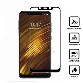 Tempered Glass Screen Protector 6D/9D/11D for Xiaomi Pocophone F1 - Black