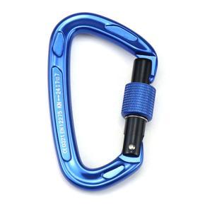 Carabiner with Screw Locking Gate 24KN Heavy Duty Carabiner Clips for Hammocks Camping Hiking Backpacking