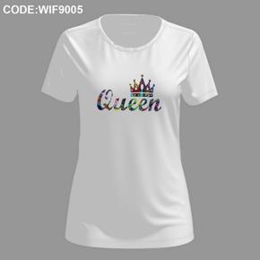 Ladies Color Queen Half Sleeve T-shirt