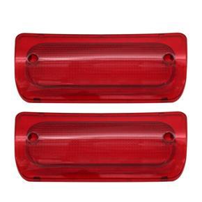 2Pcs 3rd Brake Light Stop Lamp Lens Fit for Chevrolet S10 Sonoma GMC 94-04 Pick-up Trucks