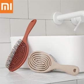 XINZHI Soothing Pressure Elastic Comb Relaxing Elastic Massage Comb Portable Hair Brush Massage Brush Anti-static Magic Brushes Head Combs From Xiaomi Youpin -