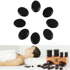 8PCS SPA Massage Basalt Rocks Hot Stone Size 4cm *3cm -