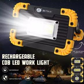 Mini USB Rechargeable Emergency flashlight Portable COB Led Flashlight Outdoor Camping Home Office torch Tent lantern LED Work Light Car Garage Mechanic USB Rechargeable Torch Lamp