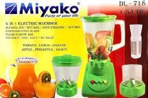 Miyako 4 in 1 Blender DL-718 (Mixed color)