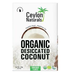 Ceylon Naturals Organic Desiccated Coconut Powder 150Gm