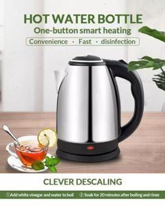 Automatic Stainless Steel Electric Kettle Auto Shut Off Tea Coffee Maker Water Boiler,Boiling Milk