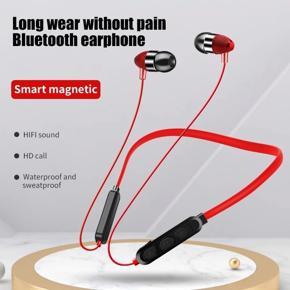 G08 Pineapple Head Earphone Hanging Collar Magnetic  Neck Memory Bluetooth 5.0 Absorption Nano Sports In-Ear Bluetooth Headset